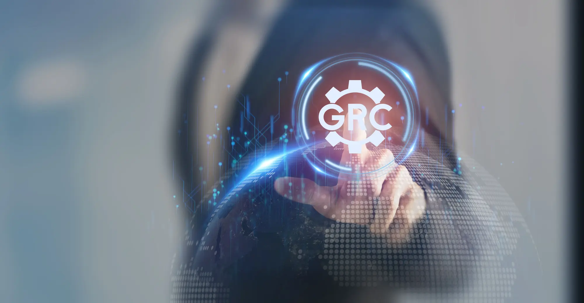 GRC Personne tapant sur un clavier d'ordinateur